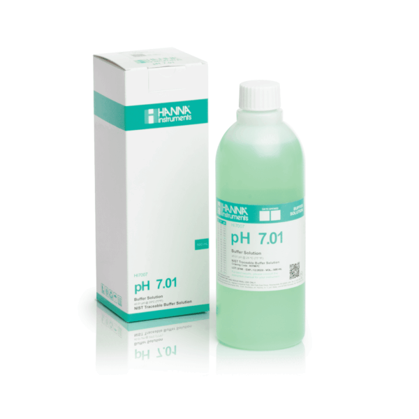 pH7.01標準液（500 mL：色付き）HI7007C